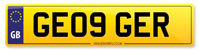 Number Plate GE09 GER