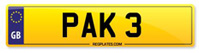 Personalised Number Plate MU53 EUM