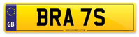Suffix Number Plates