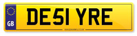 Current Issue Number Plates