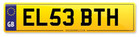 Personalised Number Plates EL53 BTH