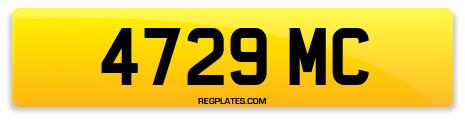 Registration 4729 MC