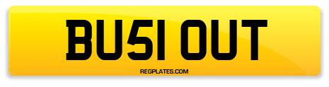 Registration BU51 OUT