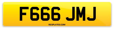 Registration F666 JMJ