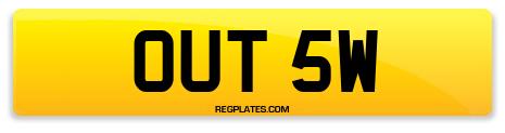 Registration OUT 5W