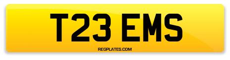 Registration T23 EMS