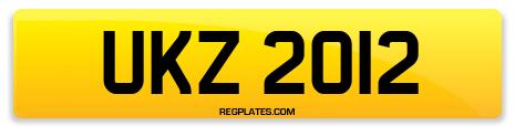 Registration UKZ 2012