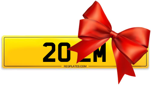 reg plates valentines gifts