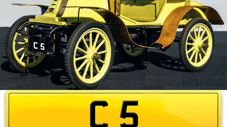 historic vehicles and reg plates C 5