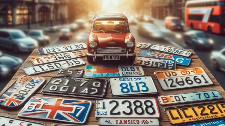 British number plates