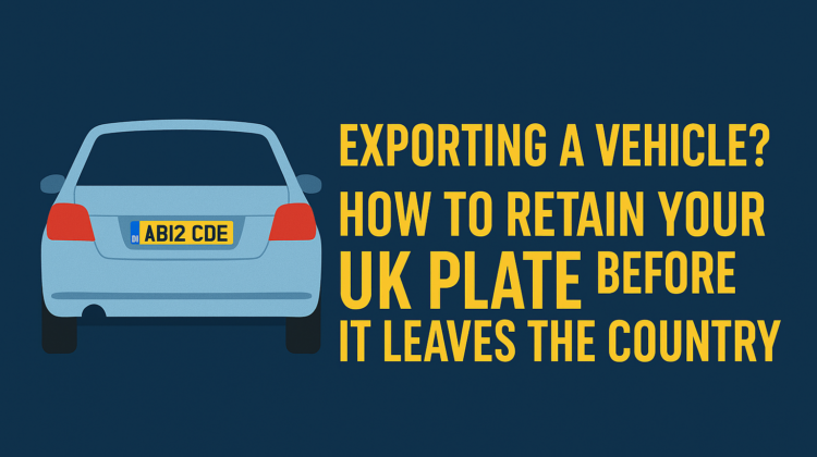 export a number plate