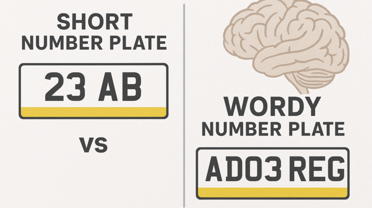 short number plates
