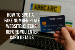 check number plate company is legitimate