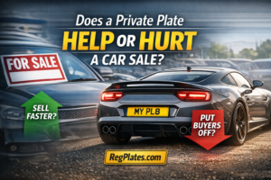 selling private number plates