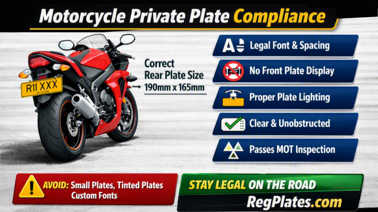 motorcycle number plates