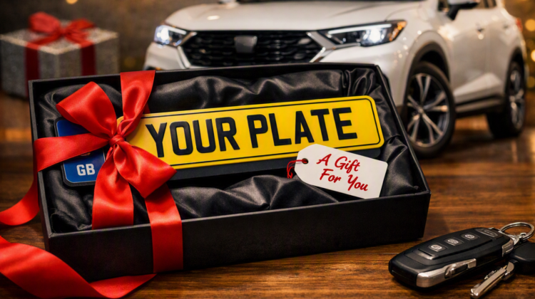 reg plates as gifts
