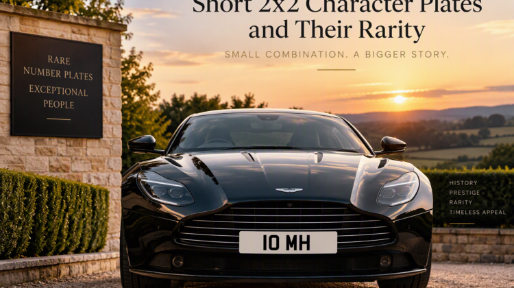 2 x 2 number plates