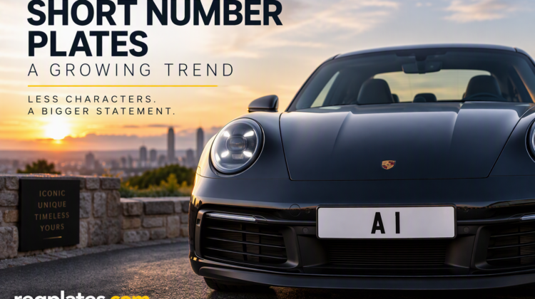 short number plates