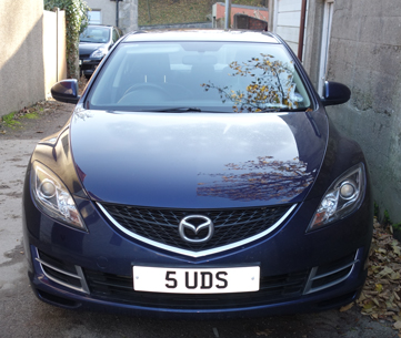 5 UDS Personalised Number Plate