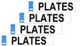 dvla registered number plate supplier