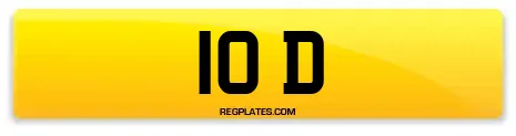 10 D