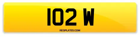 102 W
