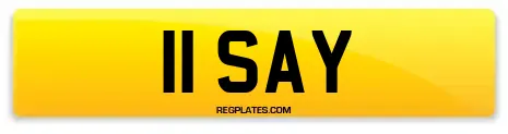 11 SAY