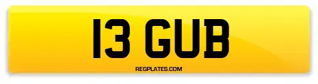 13 GUB