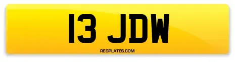 13 JDW