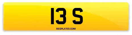 13 S