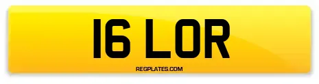 16 LOR