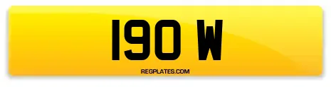 190 W
