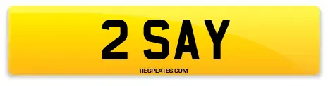 2 SAY
