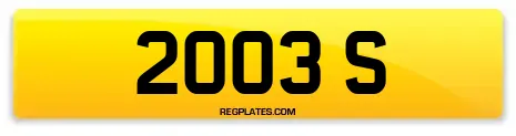 2003 S
