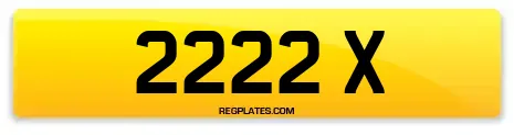 2222 X
