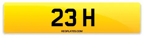 23 H