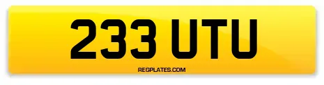 233 UTU