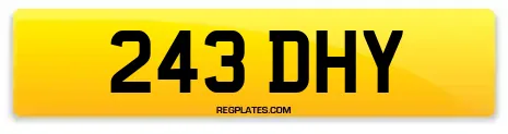 243 DHY