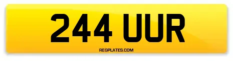 244 UUR