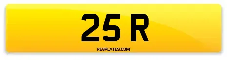 25 R