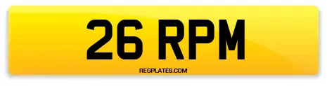 26 RPM