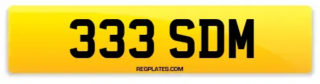 333 SDM