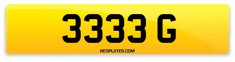 3333 G