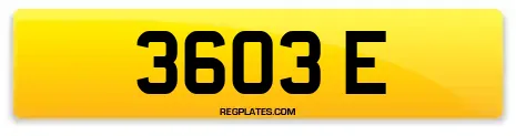 3603 E