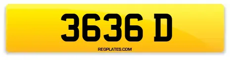 3636 D