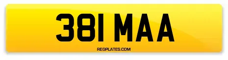 381 MAA