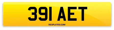 391 AET