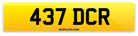 437 DCR