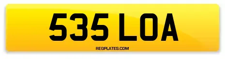 535 LOA
