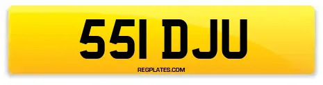 551 DJU